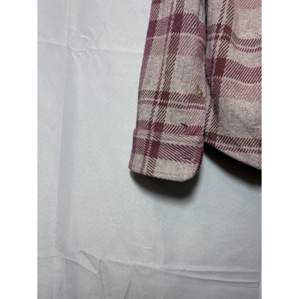 Faherty Womens Size Small The Legend Shirt In Pink Plaid Cottagecore - Picture 6 of 15